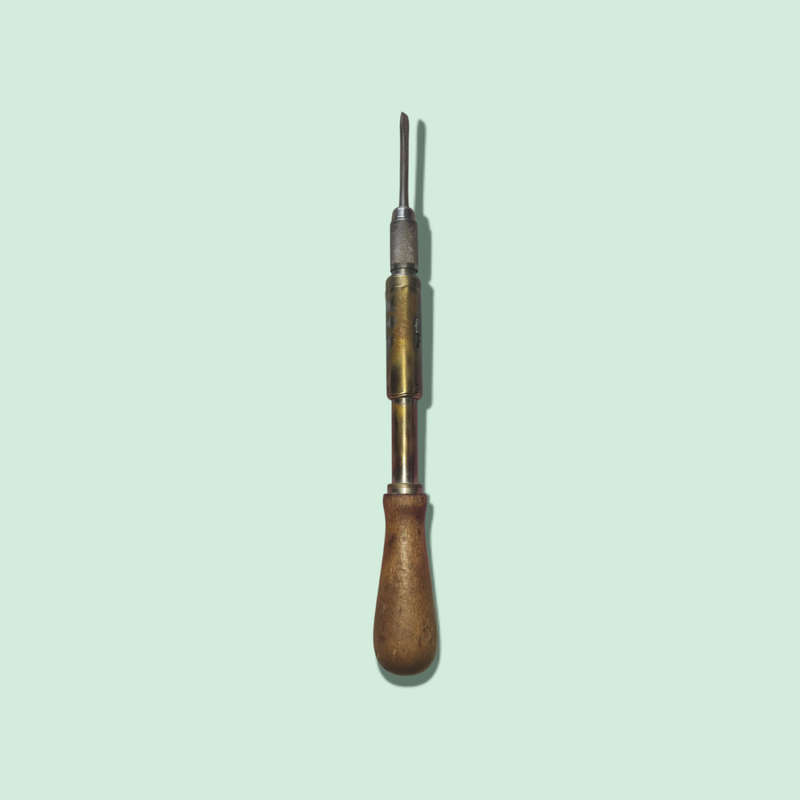 Vintage Yankee 30 Push Spiral Hand Drill Screwdriver