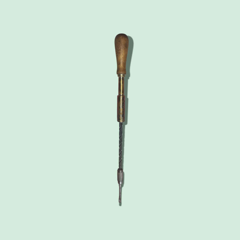 Vintage Yankee 30 Push Spiral Hand Drill Screwdriver