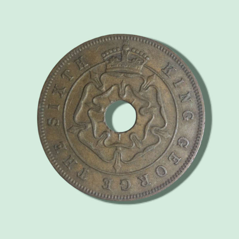 1949 One Penny Southern Rhodesia