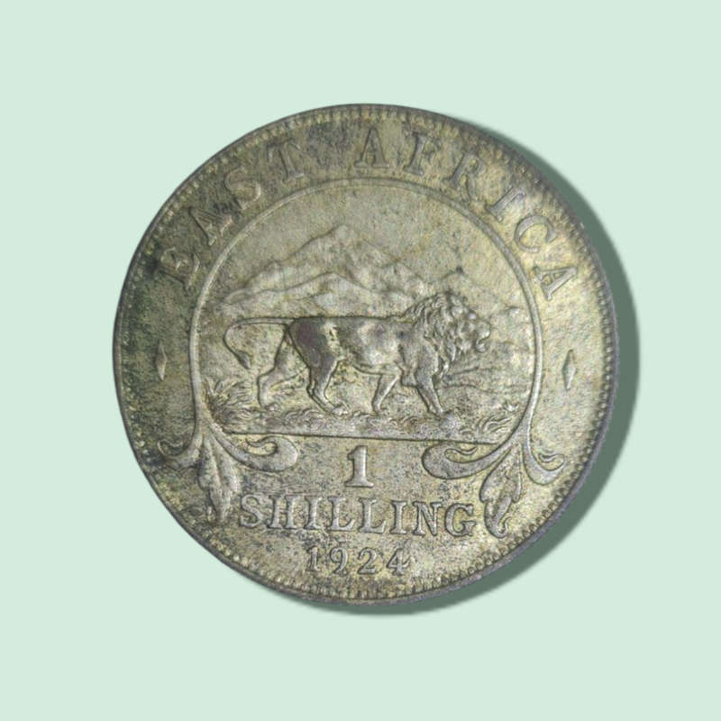 East Africa 1924 Shilling Lion