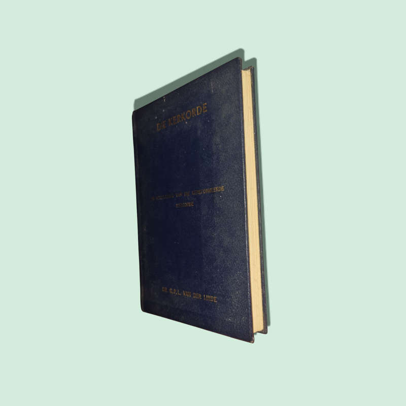 Die Kerkorde n verklaring van die Gereformeerd Kerkorde boek