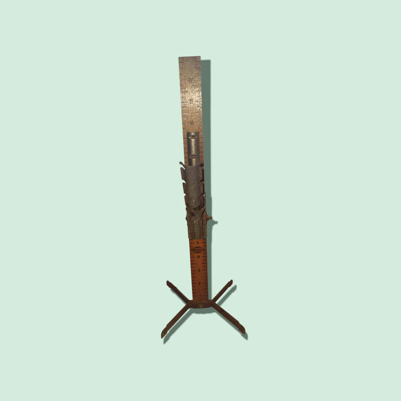Vintage Pin-It Adjustable Skirt Hem Marker 7-20" Dressmaker Tailor Ruler Sewing