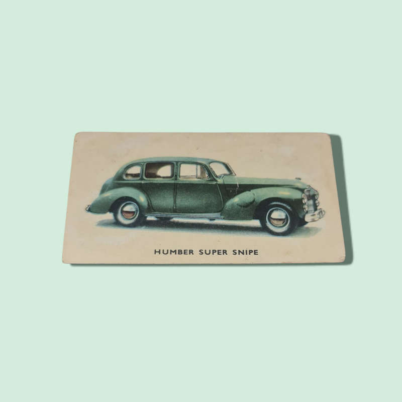 Kelloggs Kellogg's cereal trade cards: Motor Cars colour NO 16
