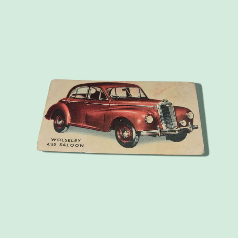 Kelloggs Kellogg's cereal trade cards: Motor Cars colour NO 8