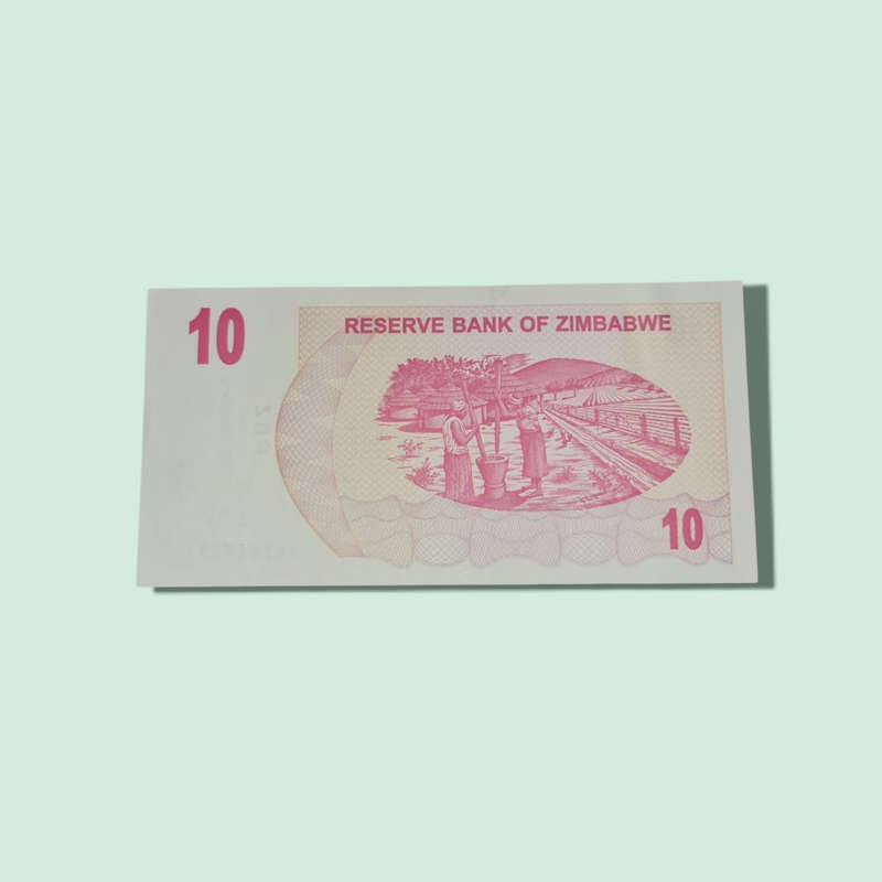 Zimbabwe 10 Dollars 2007 Banknote