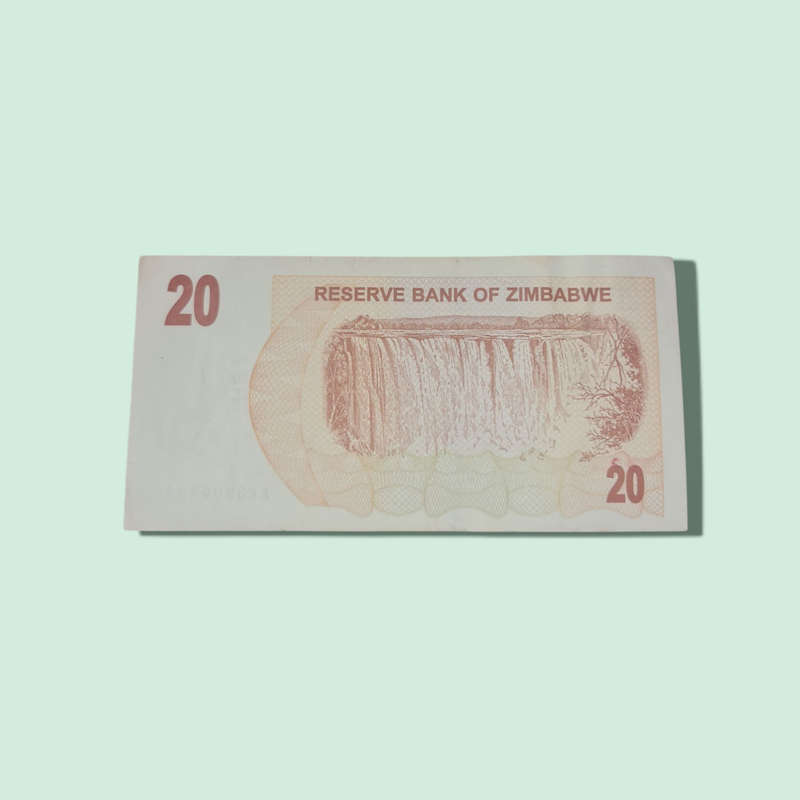 Zimbabwe 20 Dollar 2007 Banknote