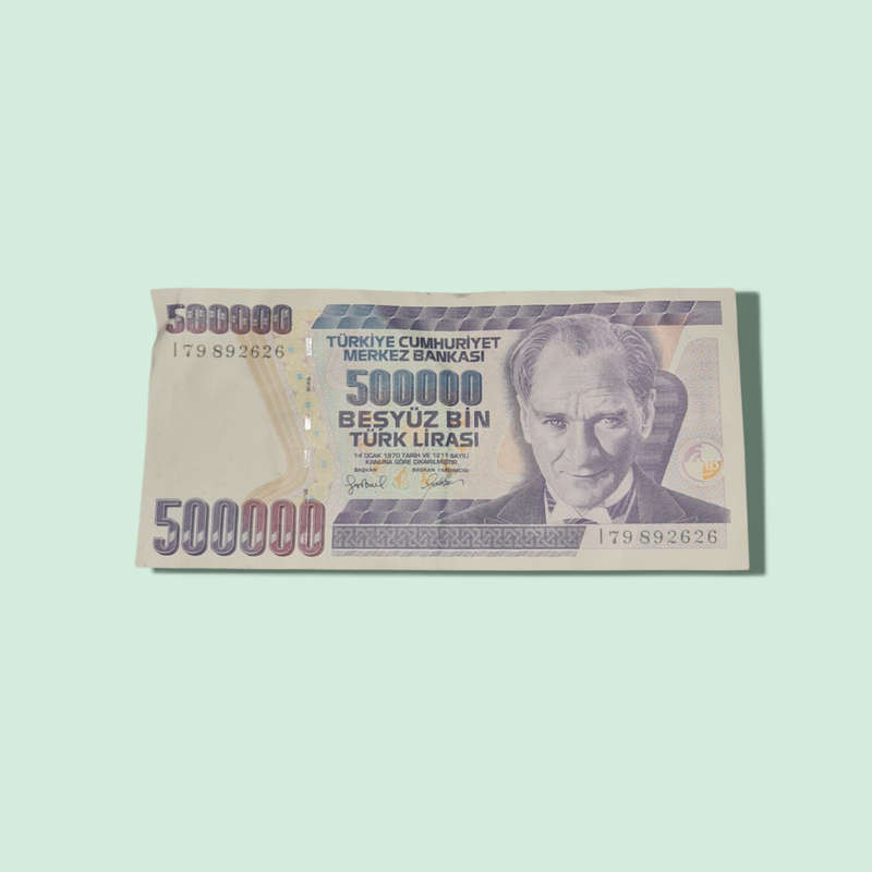 Turkey 500000 Lira I.1970