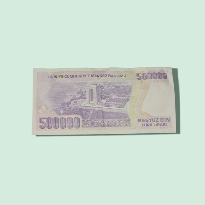 Turkey 500000 Lira I.1970