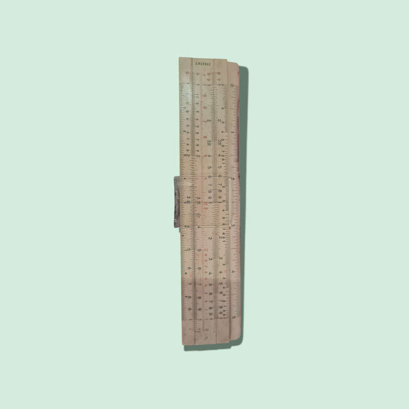 Vintage A.W. Faber-Castell 67/87 Rietz slide rule made in Germany