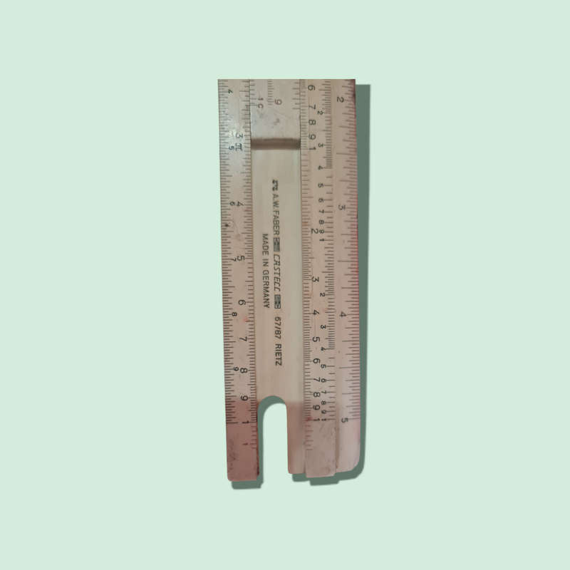 Vintage A.W. Faber-Castell 67/87 Rietz slide rule made in Germany