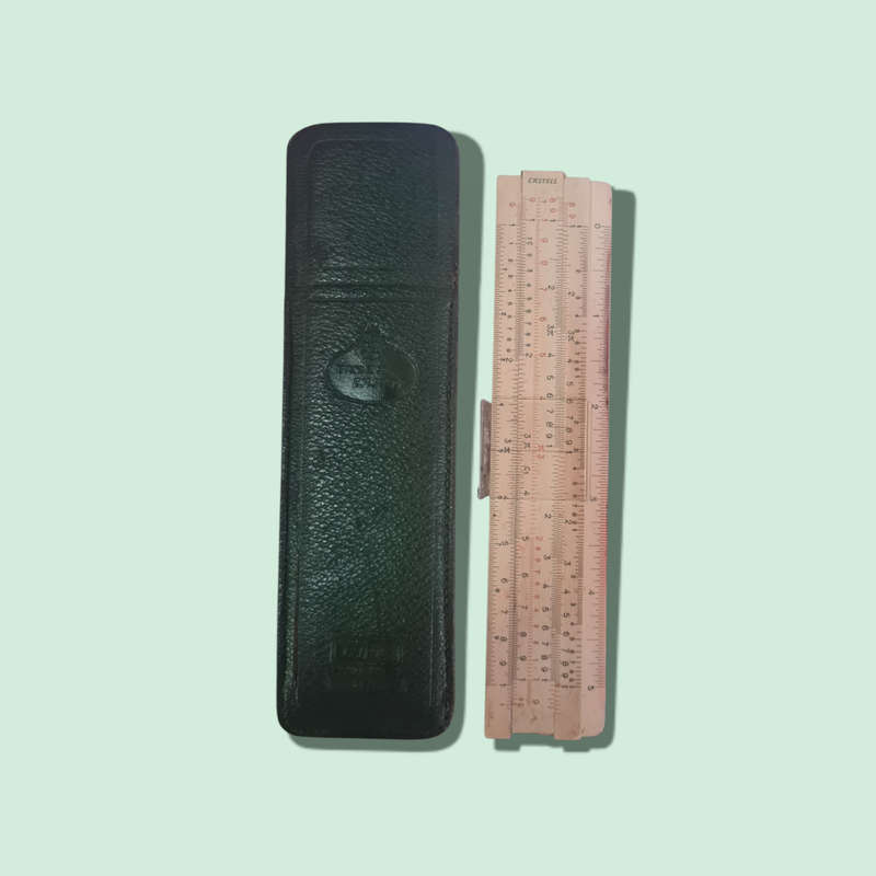 Vintage A.W. Faber-Castell 67/87 Rietz slide rule made in Germany