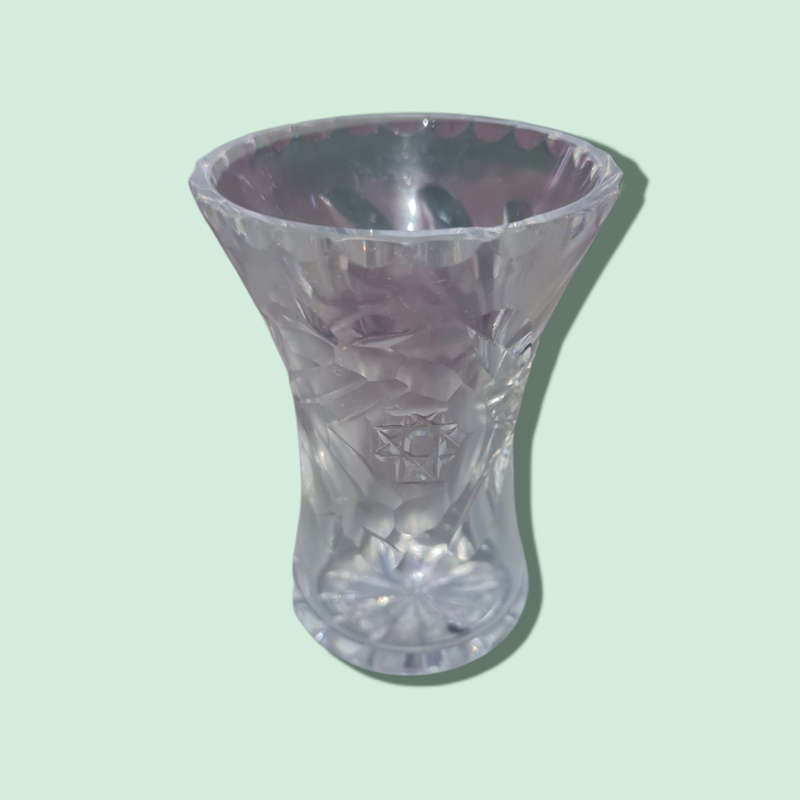 Small glass vase