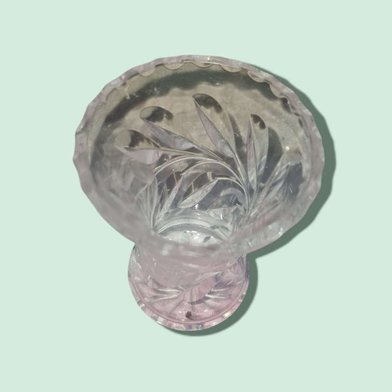 Small glass vase