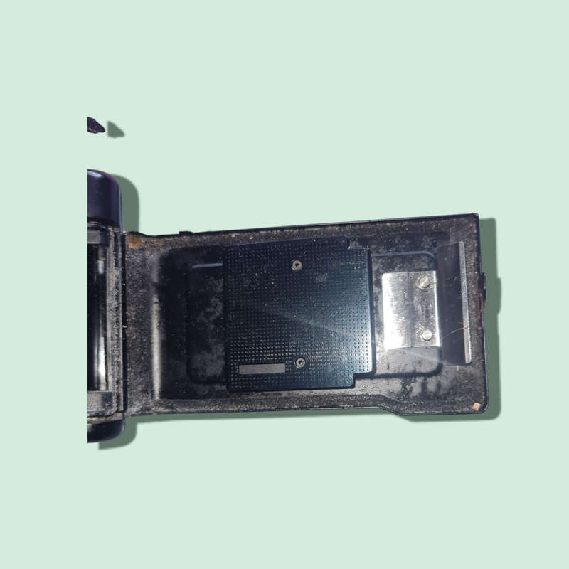 Vintage Rare Konica POP-Super Auto Point & Shoot Black Camera