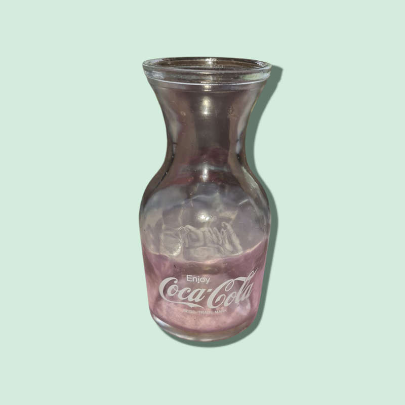 Coca-Cola Glass Carafe