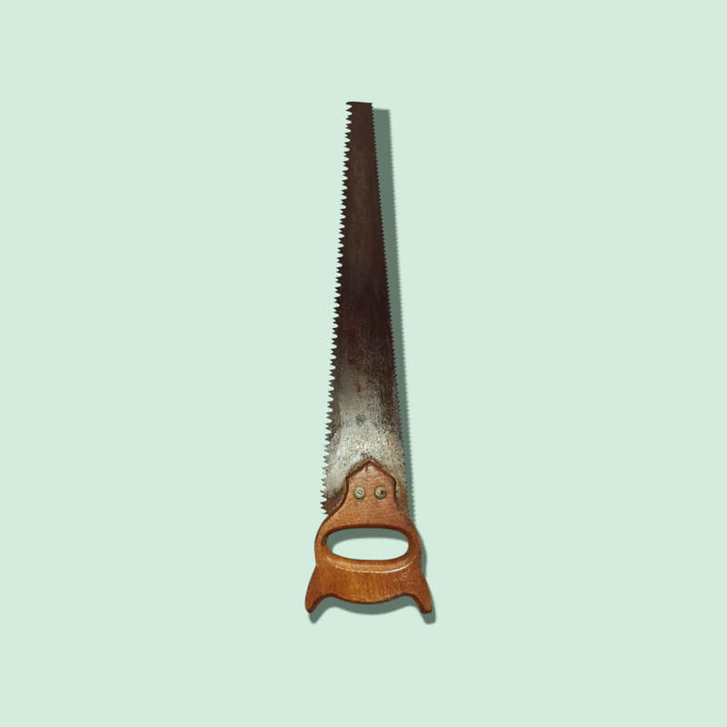 Vintage Double Edged Pruning Saw  