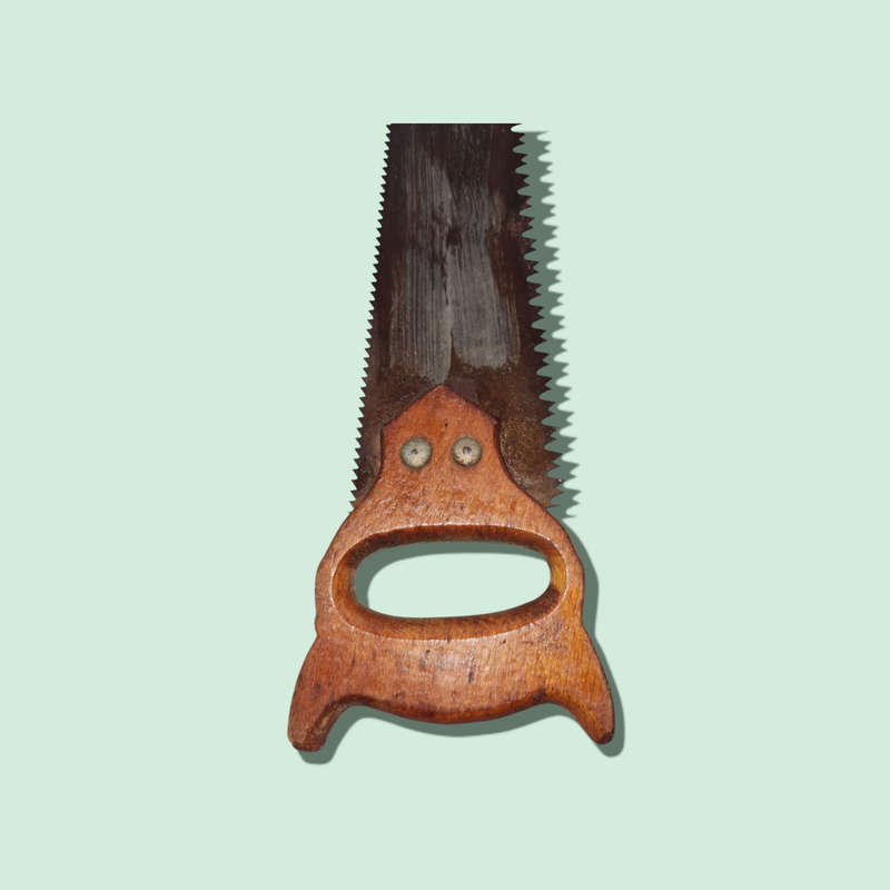 Vintage Double Edged Pruning Saw  