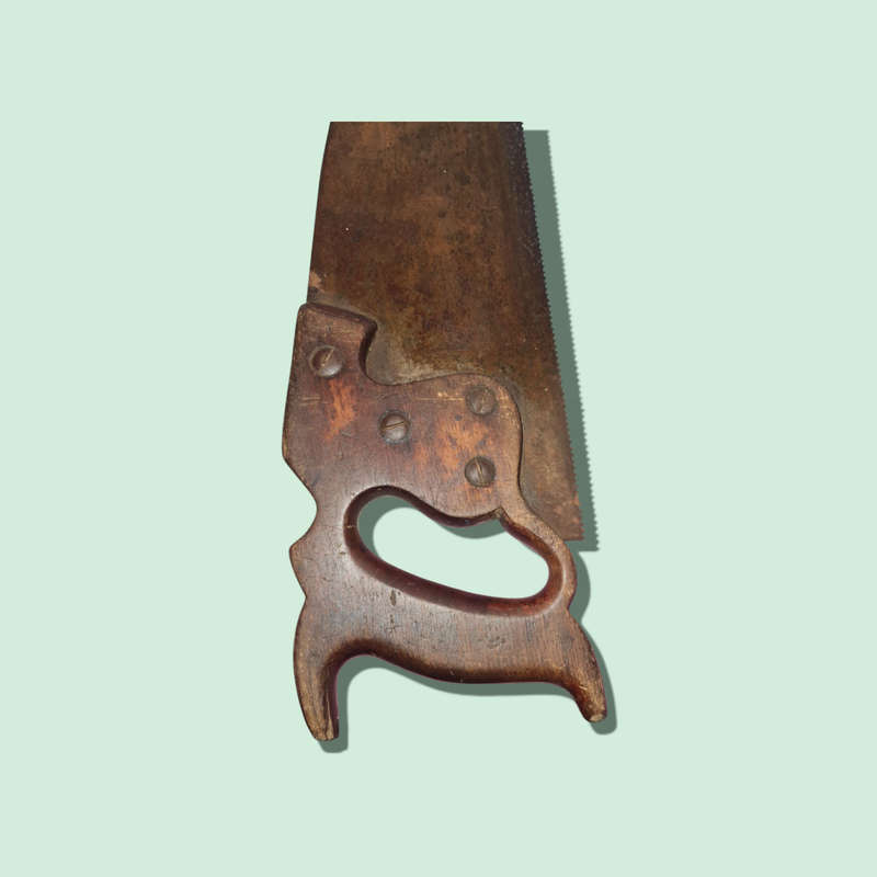 Vintage Disston USA Double Medallion Saw