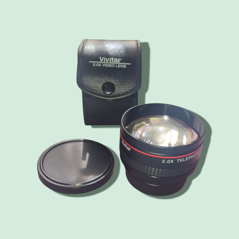 Vintage Vivitar 2.0x Camera Lens