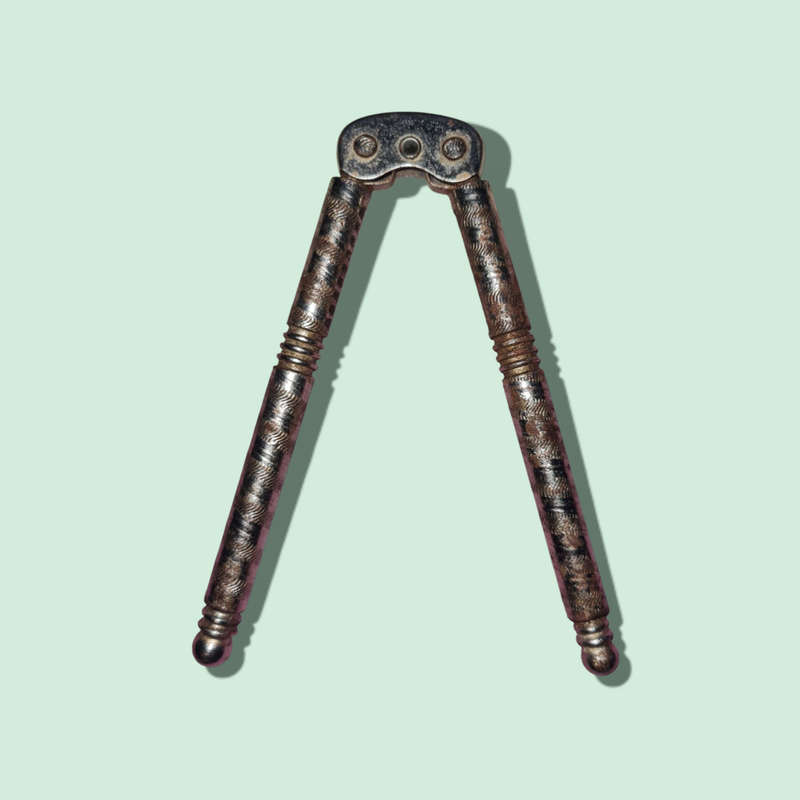 Classic Vintage 1940's Steel Spring Nutcracker