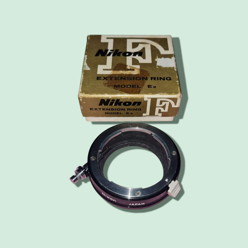 Nikon Extension Ring Model E2 For F & F2 SLR Cameras With Original Box