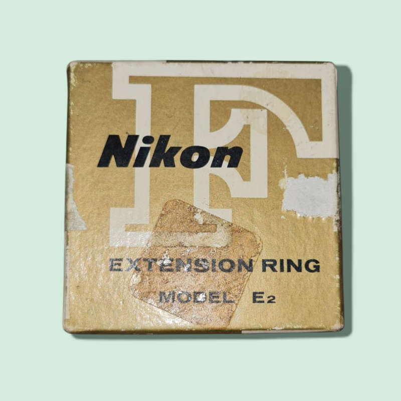 Nikon Extension Ring Model E2 For F & F2 SLR Cameras With Original Box
