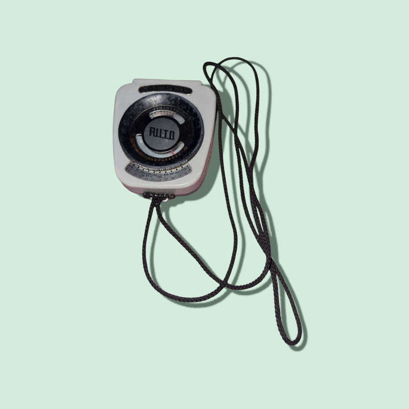 Vintage Alpex Japan Auto Exposure Meter With Zip Case