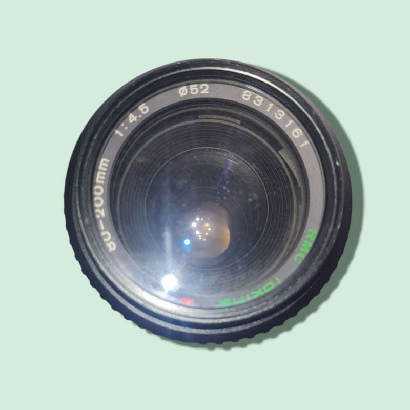 Tokina Japan 80-200mm 1:4.5 Lens 52mm