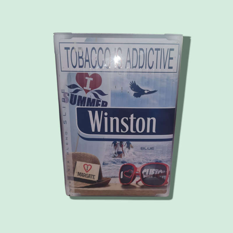 Winston Cigarettes Tin