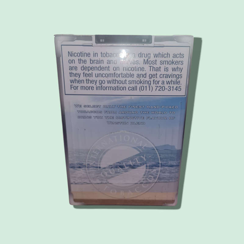 Winston Cigarettes Tin