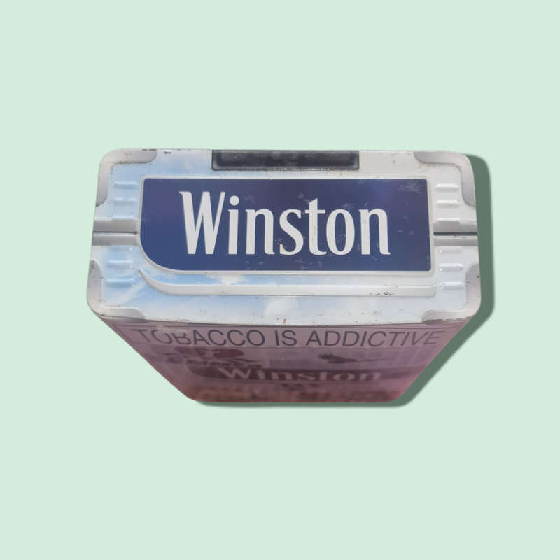 Winston Cigarettes Tin