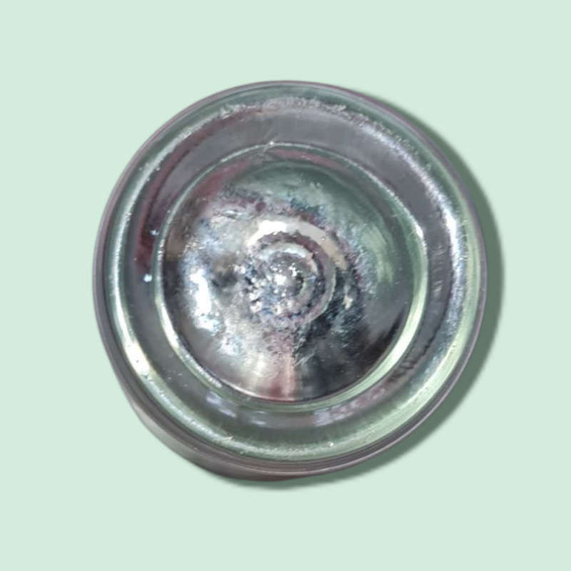 Vintage Glass Bud Vase Rare With Bubble In Bottom