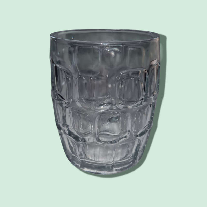 KIG Indonesia Beer Stein Mug Clear Glass