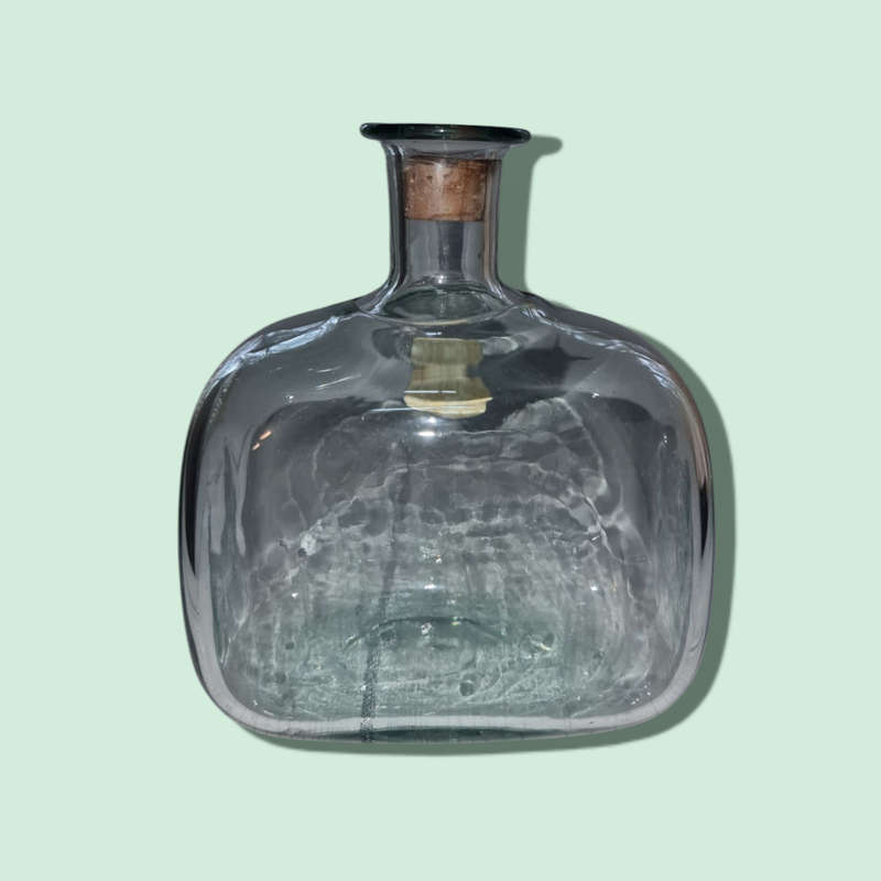 Vintage Glass Carafe by Stockholm Glasbruk Ture Berglund