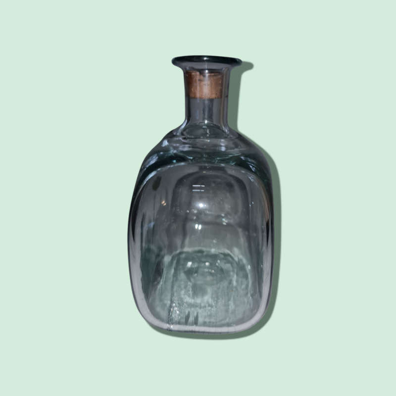 Vintage Glass Carafe by Stockholm Glasbruk Ture Berglund