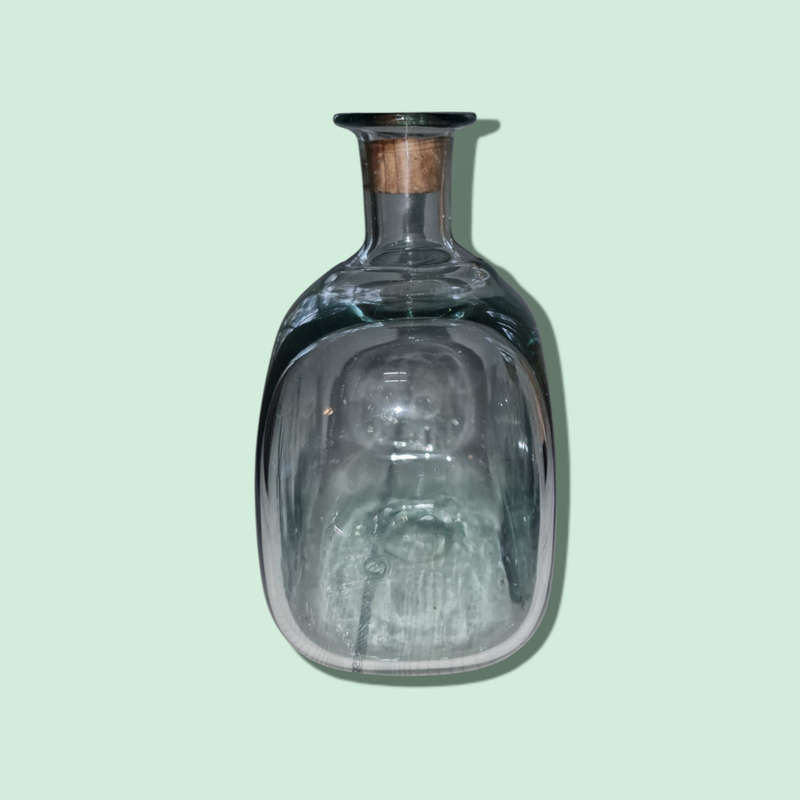 Vintage Glass Carafe by Stockholm Glasbruk Ture Berglund