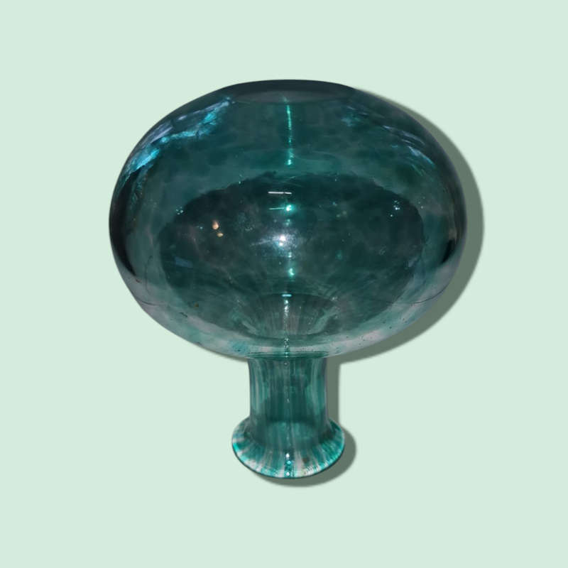 Aqua Glass vase