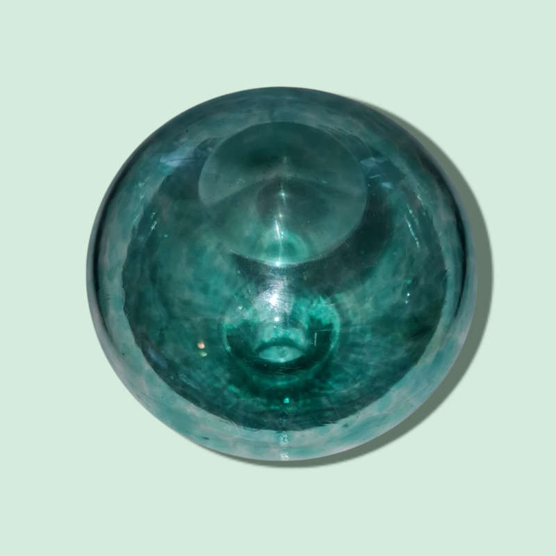 Aqua Glass vase