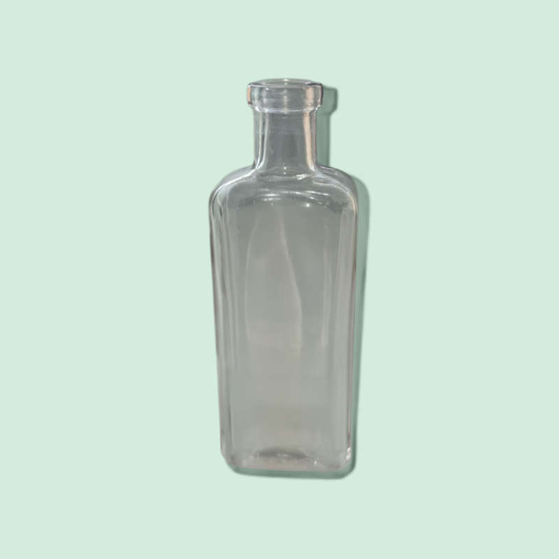 Vintage Marked Bottom Medicine Flask Bottle Look
