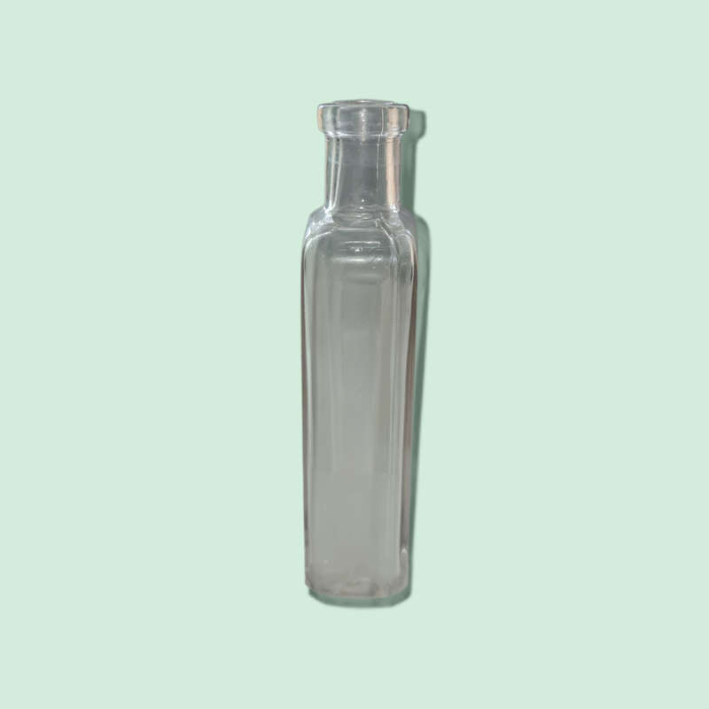 Vintage Marked Bottom Medicine Flask Bottle Look