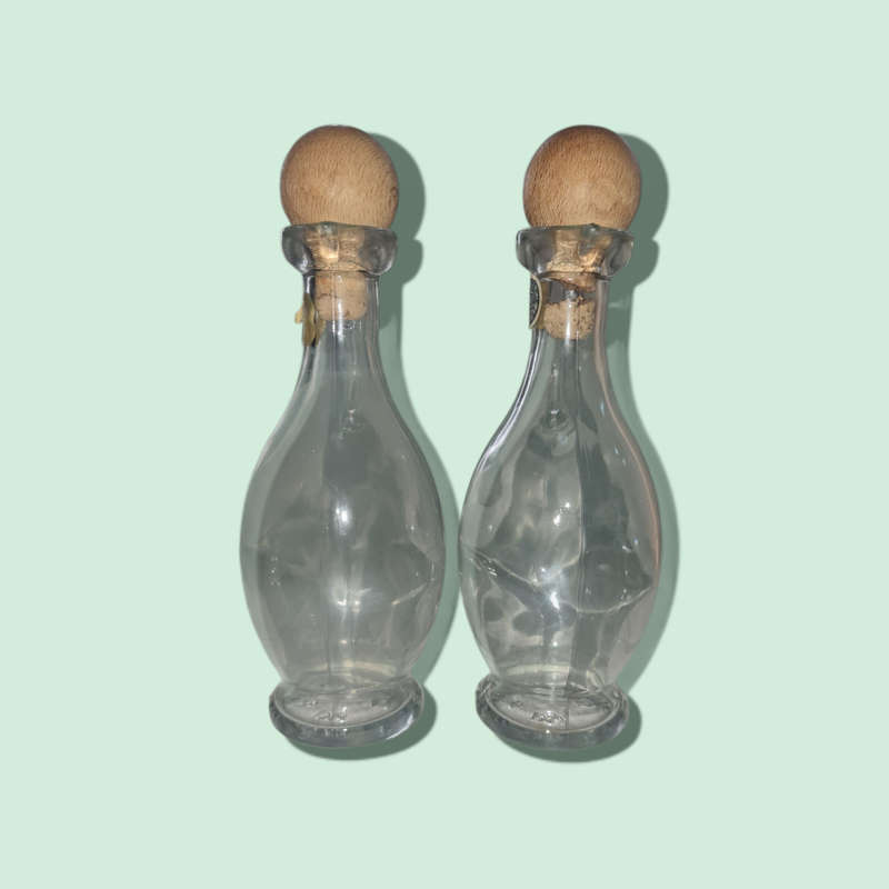 Massage Oil Carafes x 2 (250ml)