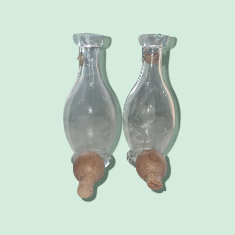 Massage Oil Carafes x 2 (250ml)