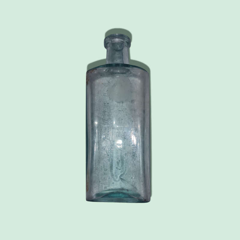 Vintage Small AA Bones Chemists Medicine Bottle