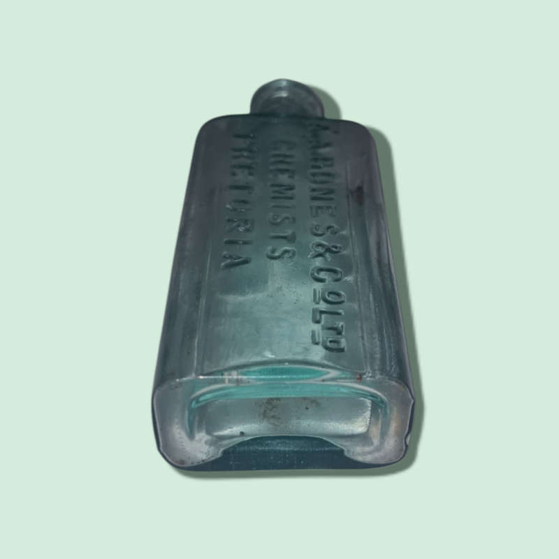 Vintage Small AA Bones Chemists Medicine Bottle