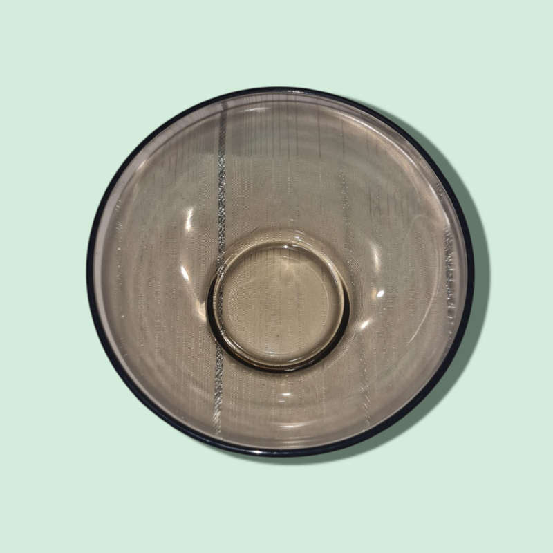 Vintage Arcoroc Smokey France Bowl
