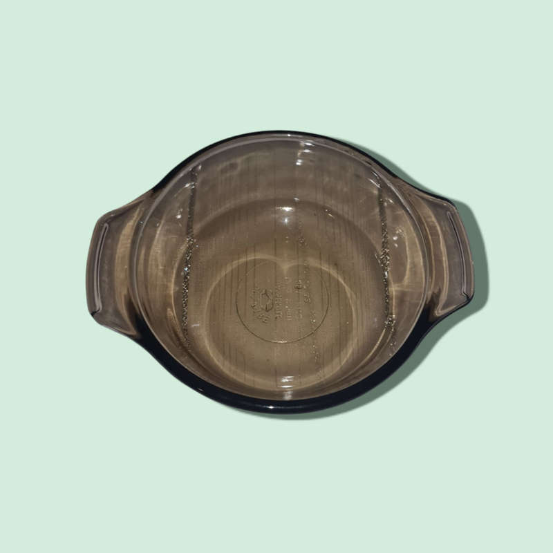 Vintage Brown Casserole 12 oz 335ml USA 1072 Dish