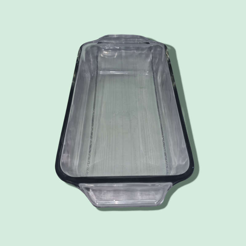 Vintage  Loaf Bread Pan 441 Clear Class Made In USA