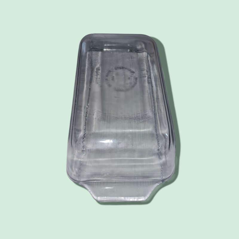 Vintage  Loaf Bread Pan 441 Clear Class Made In USA