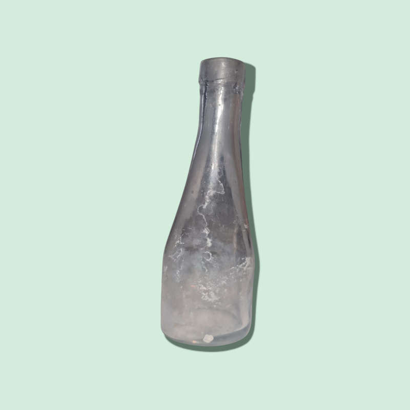 Antique Vintage Soda Oval Bottle