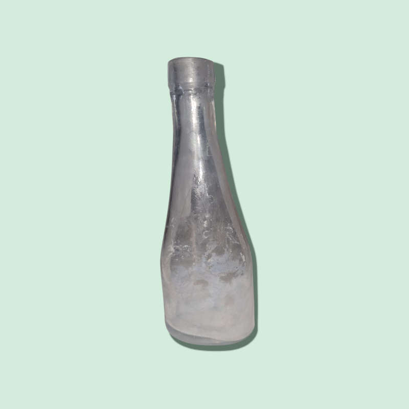 Antique Vintage Soda Oval Bottle